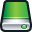 Drive Green Icon 32x32 png